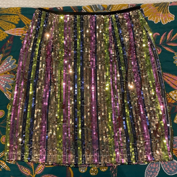 Hayden sequin mini skirt, M - Picture 2 of 3